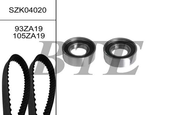 Kit de courroie crantée BTE SZK04020