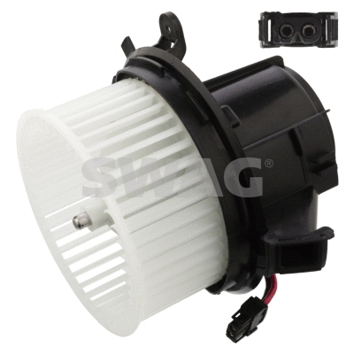 Pulseur d'air habitacle SWAG 10 10 6361