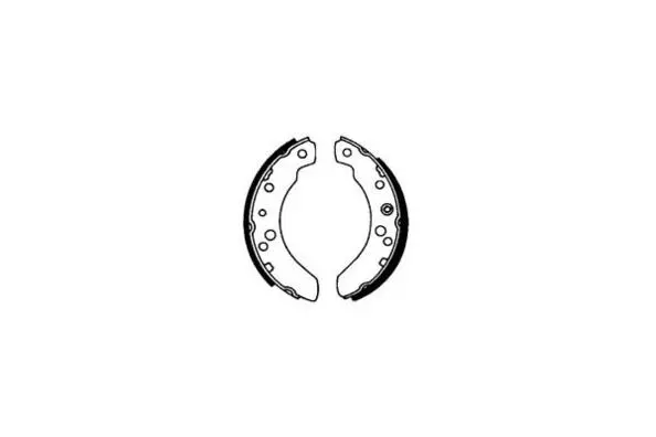 Jeu de mâchoires de frein E.T.F. 09-0395