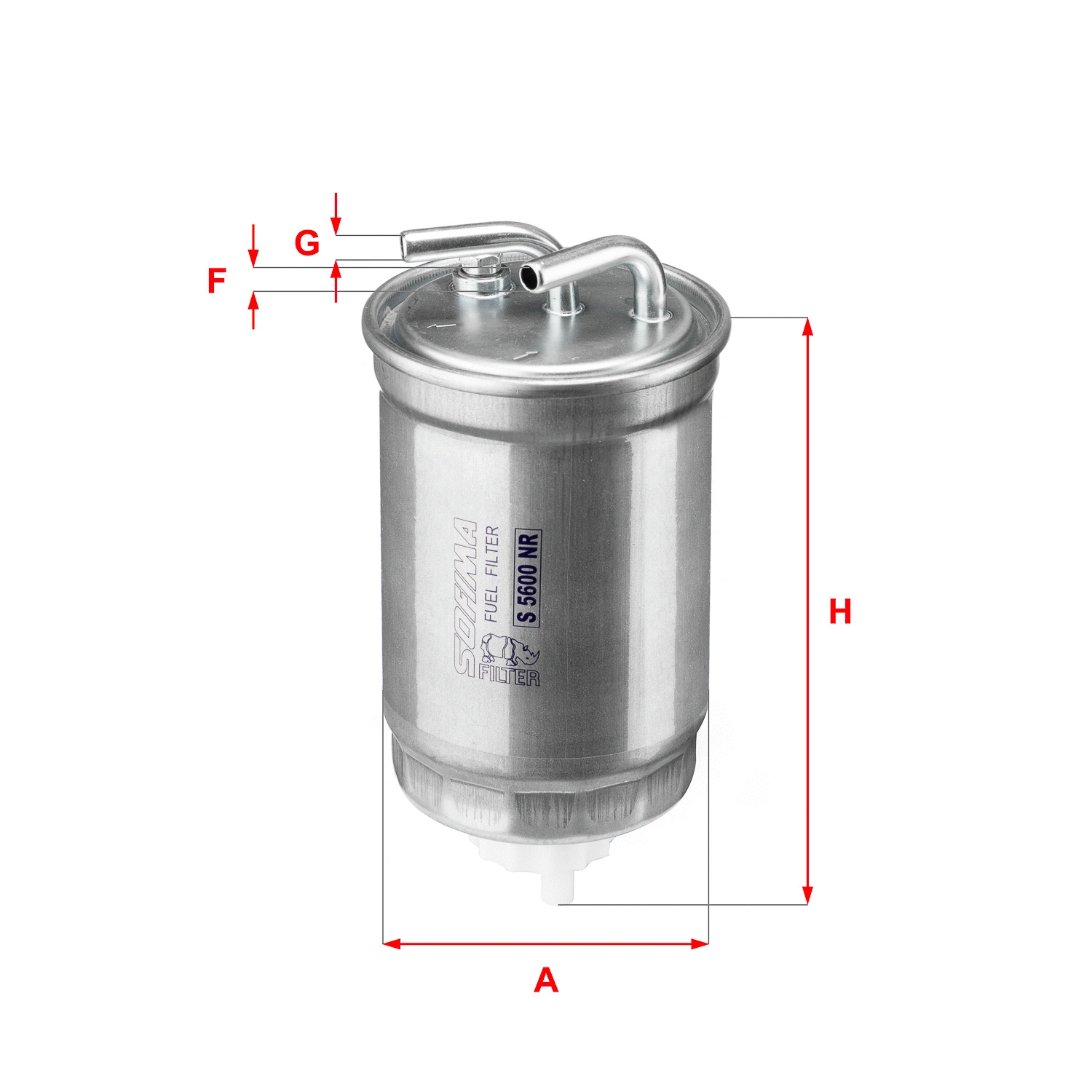Filtre à carburant SOFIMA S 5600 NR