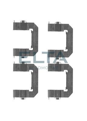 Kit d'accessoires, plaquette de frein à disque ELTA AUTOMOTIVE EA8724