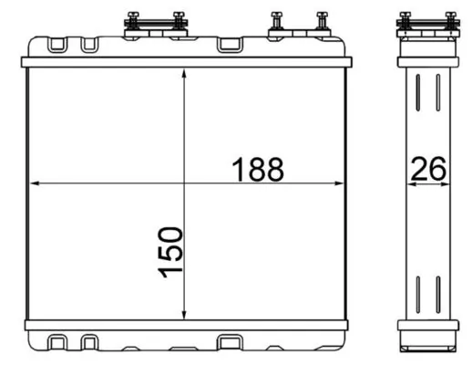 Système de chauffage MAHLE AH 247 000S