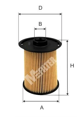 Filtre à carburant MFILTER DE 3160