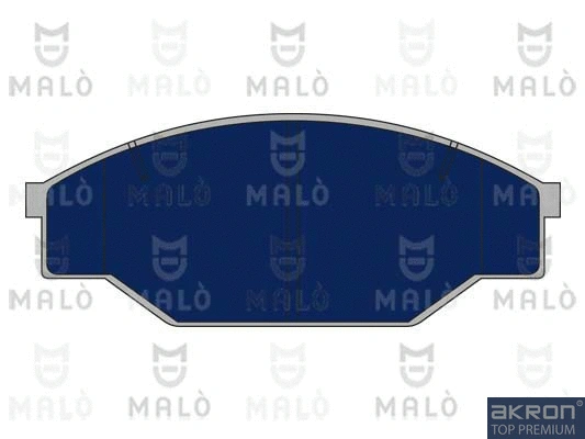 Kit de plaquettes de frein, frein à disque AKRON-MALÒ 1050856