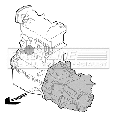 Support moteur FIRST LINE FEM3110