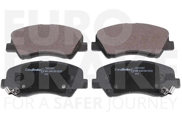 Kit de plaquettes de frein, frein à disque EUROBRAKE 5502223467