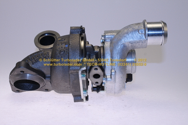 Turbocompresseur, suralimentation SCHLÜTTER TURBOLADER 172-09370MAX