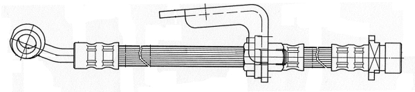 Flexible de frein CEF 511889