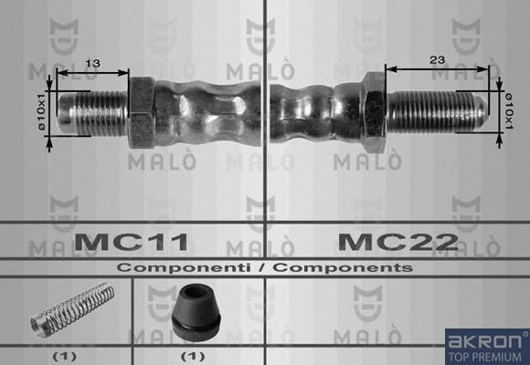 Flexible de frein AKRON-MALÒ 8587