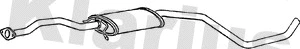Silencieux central KLARIUS 260616