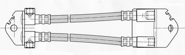 Flexible de frein CEF 512360