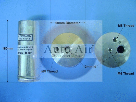 Filtre déshydratant, climatisation AUTO AIR GLOUCESTER 31-1399