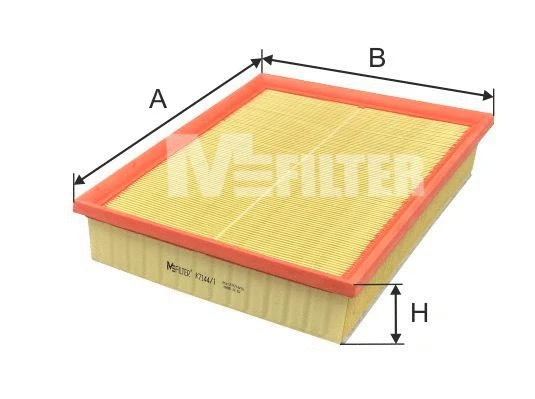 Filtre à air MFILTER K 7144/1