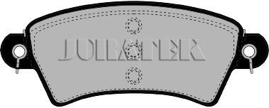 Kit de plaquettes de frein, frein à disque JURATEK JCP1370