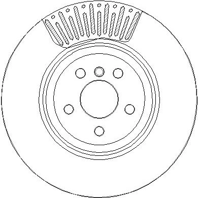 Disque de frein National NBD2154
