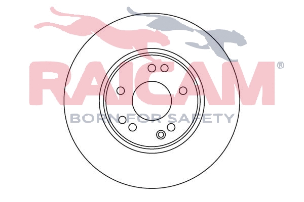 Disque de frein RAICAM RD00438