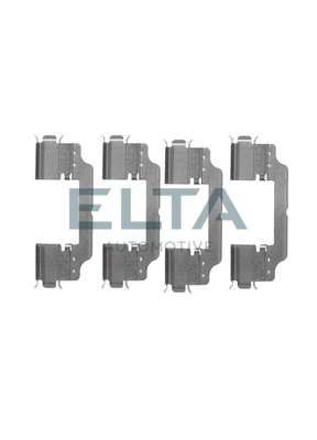 Kit d'accessoires, plaquette de frein à disque ELTA AUTOMOTIVE EA8694