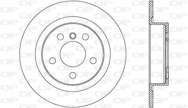 Disque de frein OPEN PARTS BDR2762.10