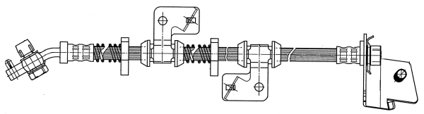 Flexible de frein CEF 511797