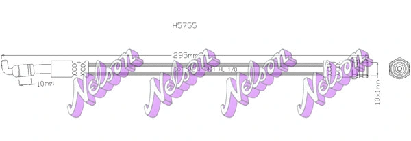 Flexible de frein KAWE H5755