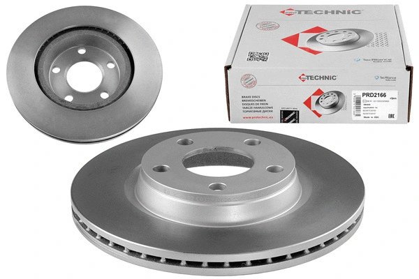 Disque de frein PROTECHNIC PRD2166