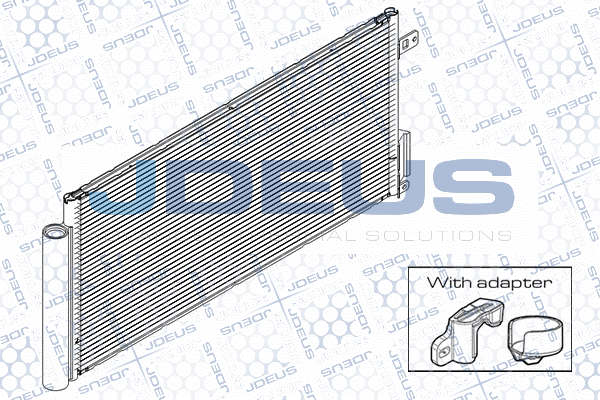 Condenseur, climatisation JDEUS RA7111150
