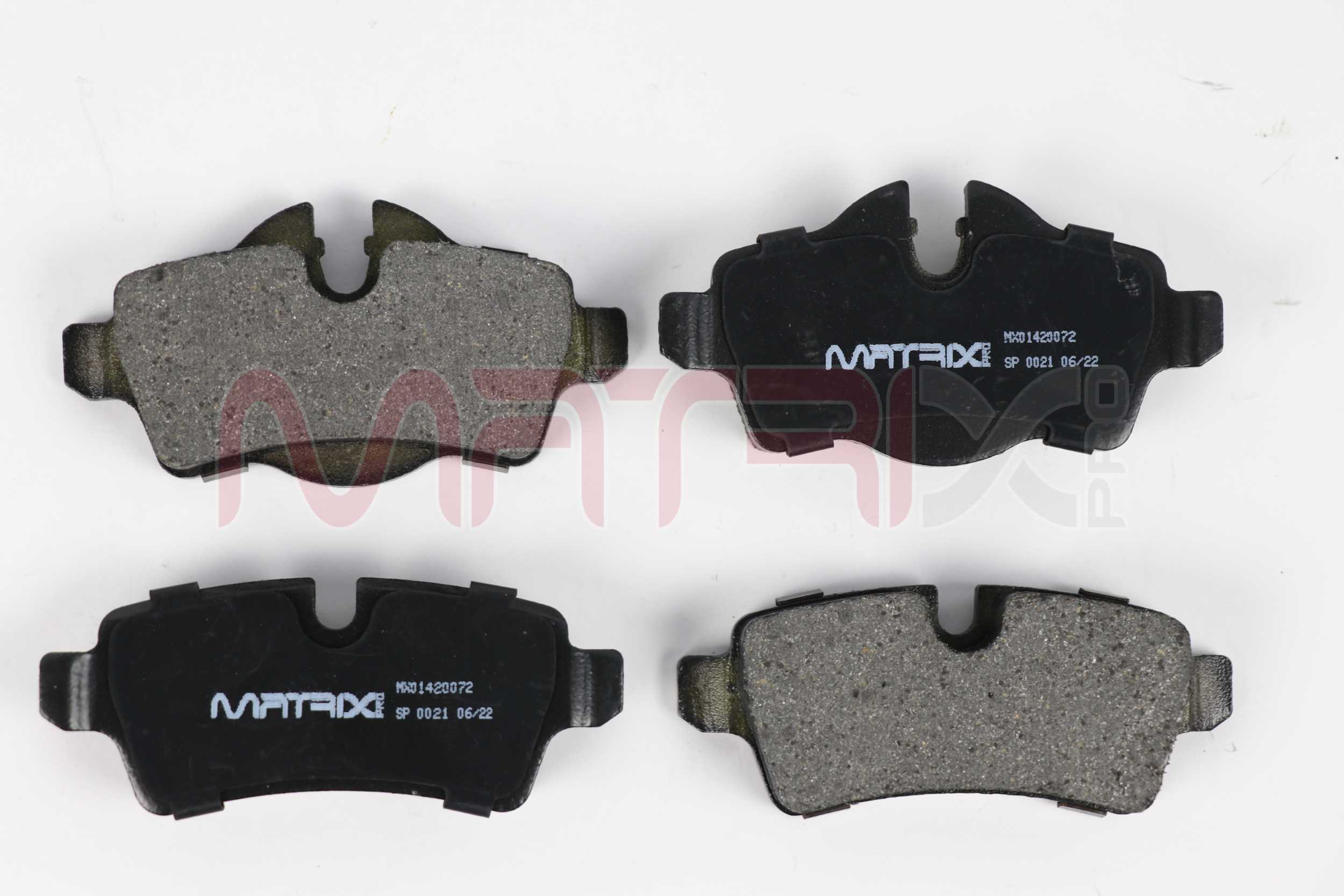 Kit de plaquettes de frein, frein à disque MATRIX PRO MX01420072