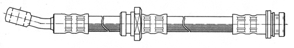 Flexible de frein CEF 511734