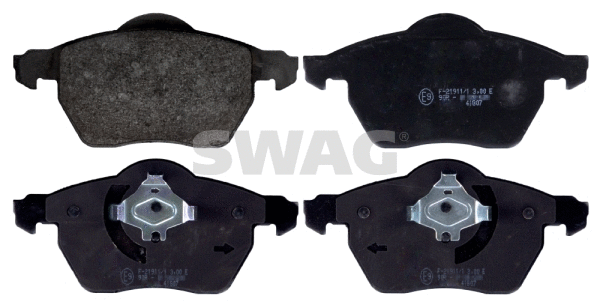 Kit de plaquettes de frein, frein à disque SWAG 55 11 6213