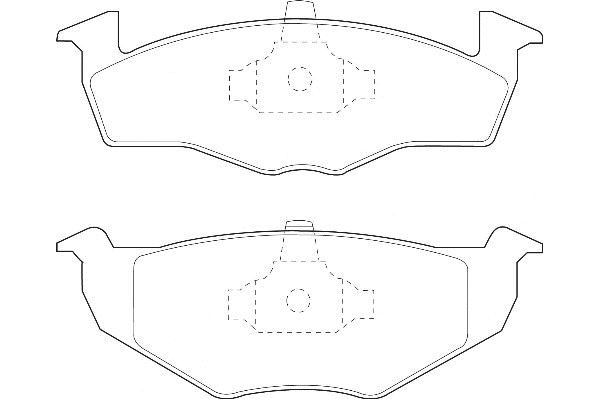 Kit de plaquettes de frein, frein à disque Omnicraft 2134870