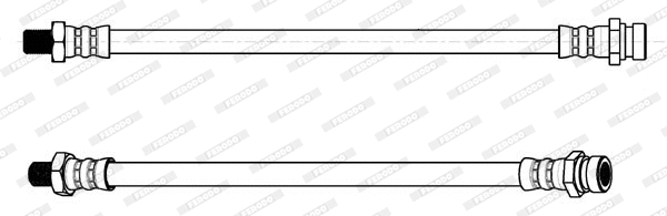 Flexible de frein FERODO FHY2827