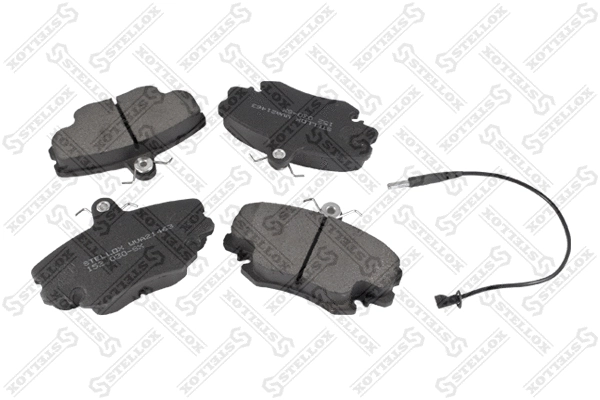Kit de plaquettes de frein, frein à disque STELLOX 152 030-SX
