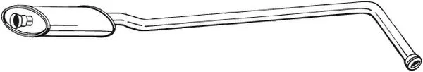 Silencieux central BOSAL 281-417