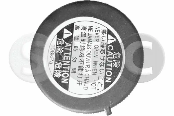 Bouchon, réservoir de liquide de refroidissement STC T431629