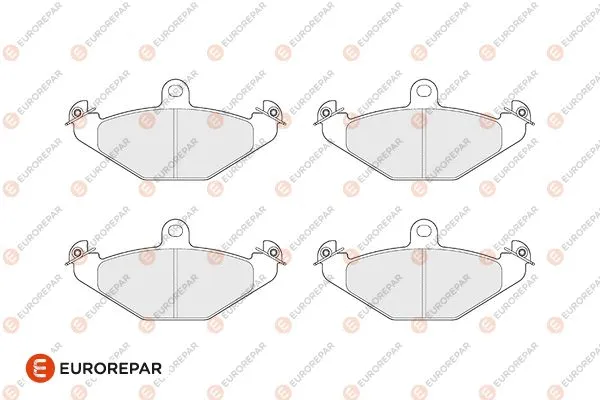 Kit de plaquettes de frein, frein à disque EUROREPAR 1686276180
