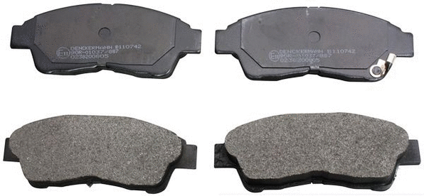 Kit de plaquettes de frein, frein à disque DENCKERMANN B110742
