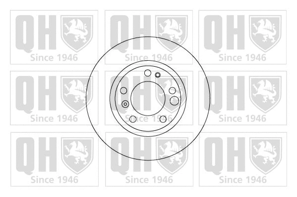 Disque de frein QUINTON HAZELL BDC4534