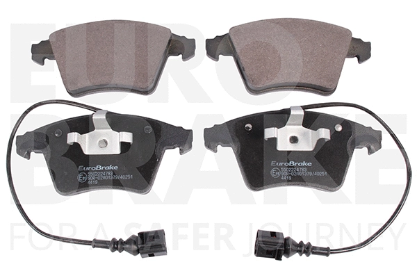 Kit de plaquettes de frein, frein à disque EUROBRAKE 5502224783