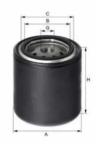 Filtre de liquide de refroidissement UNIFLUX FILTERS XQ1