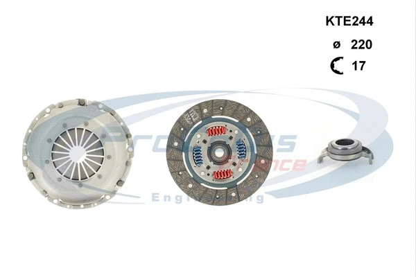 Kit d'embrayage PROCODIS FRANCE KTE244
