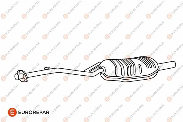 Silencieux arrière EUROREPAR E12872P