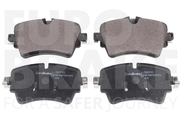 Kit de plaquettes de frein, frein à disque EUROBRAKE 5502221572