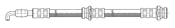 Flexible de frein CEF 510778