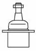 Rotule de suspension FRAP F3262