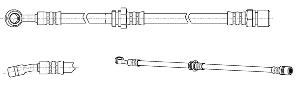 Flexible de frein CEF 512602