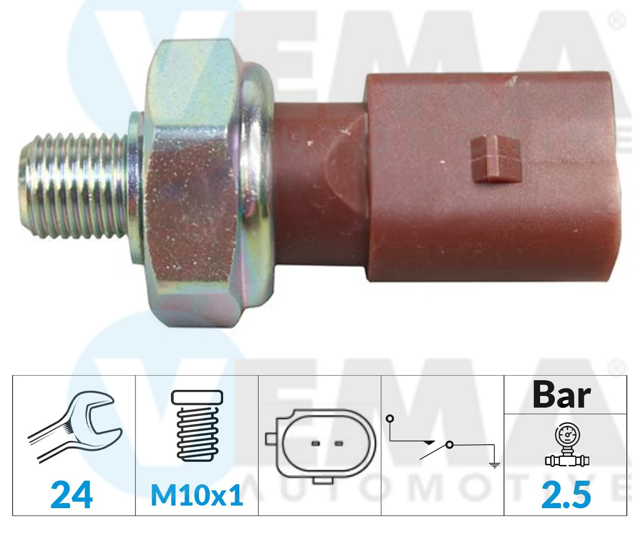 Indicateur de pression d'huile VEMA 360002