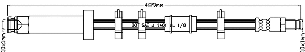 Flexible de frein JURATEK JBH1013