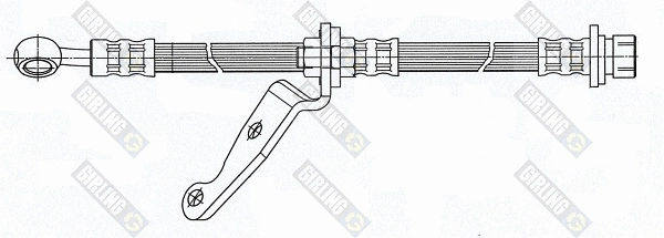 Flexible de frein GIRLING 9004508
