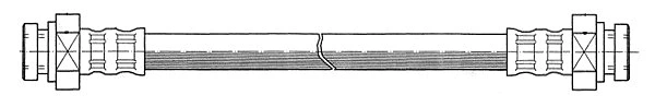 Flexible de frein CEF 510038