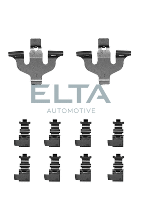 Kit d'accessoires, plaquette de frein à disque ELTA AUTOMOTIVE EA8801
